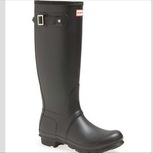 Hunter original tall rain boot